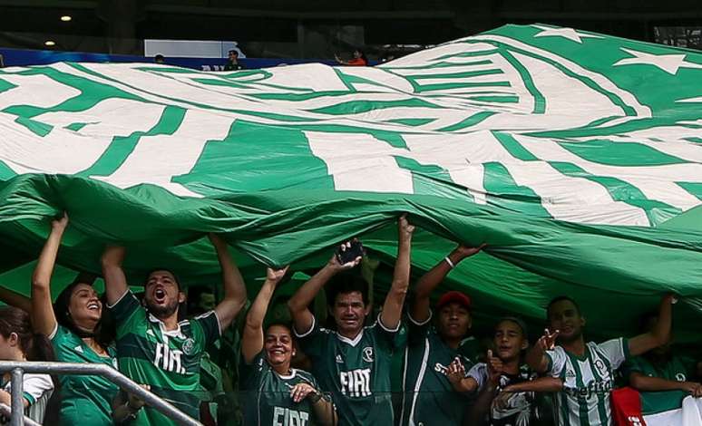 Torcida do Palmeiras comparecerá em bom número para o clássico de sábado, no Allianz (Foto: Cesar Greco)