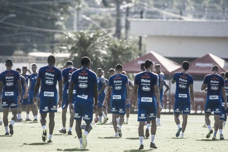 Elenco do Santos tem uma série de compromissos importantes nos próximos jogos de 2019 (Foto: Ivan Storti/Santos)