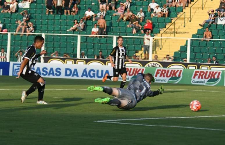 FIGUEIRENSE 1 X 1 METROPOLITANO (Foto: Reprodução/Twitter)