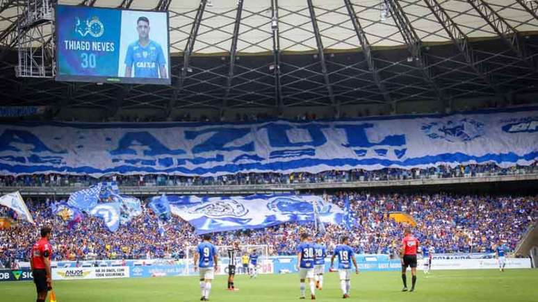 Os torcedores do Cruzeiro terão de pagar 120 reais para ver o time em Nova Lima- (Foto: Dudu Macedo/Fotoarena/Lancepress!)