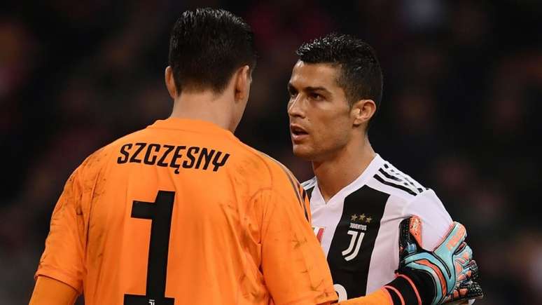 Juve, de Szczesny e CR7, recebem o Parma neste sábado. Jogo vale pela 22ª rodada do Italiano (Foto: AFP)