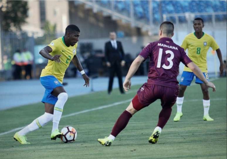 VENEZUELA 2X0 BRASIL (Foto: Divulgação Twitter)