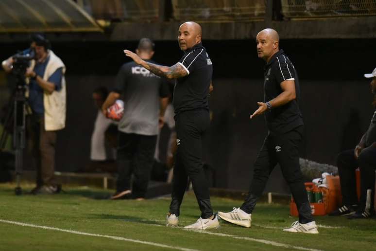 Jorge Sampaoli deve poupar Luiz Felipe contra o Ituano, neste domingo, pelo Paulistão (Foto: Ivan Storti/Santos)