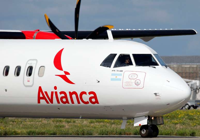 Aeronave da Avianca, empresa que enfrenta graves dificuldades