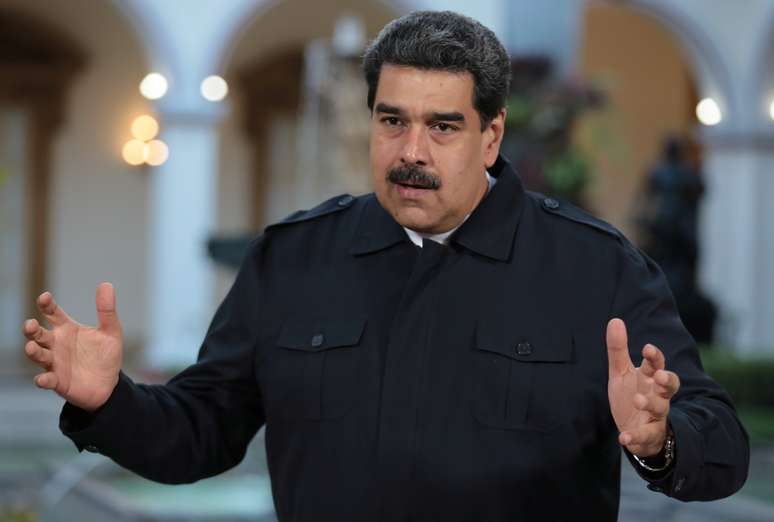 Presidente da Venezuela, Nicolás Maduro
29/01/2019
Miraflores Palace/Handout via REUTERS