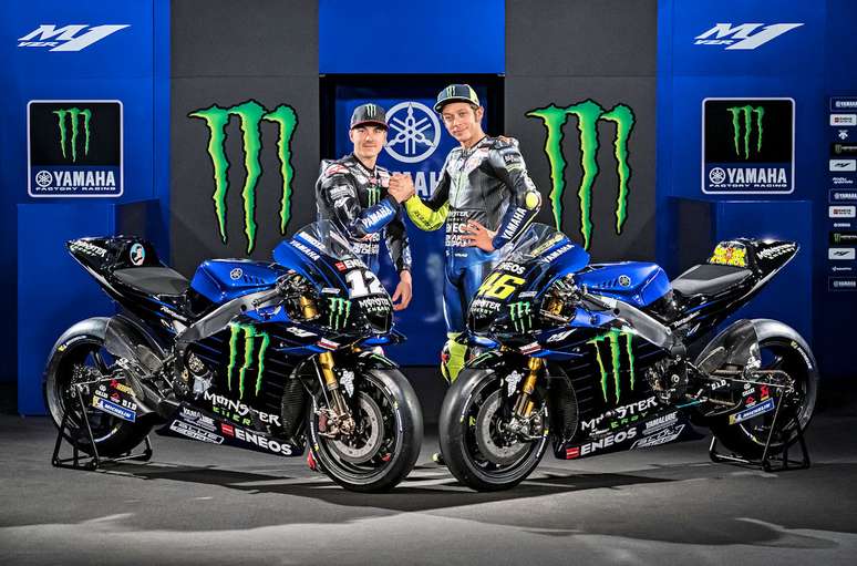 Monster Energy Yamaha apresenta degradê preto e azul para a temporada de 2019 da MotoGP