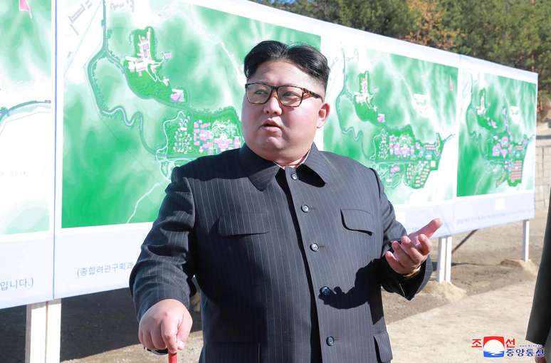 Líder da Coreia do Norte, Kim Jong Un
31/10/2018
KCNA via REUTERS