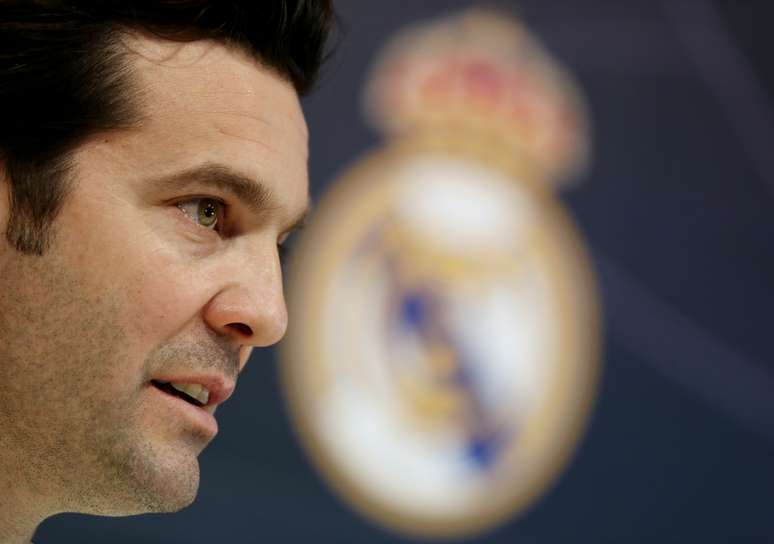 T&eacute;cnico do Real Madrid, Santiago Solari
05/02/2019
REUTERS/Sergio Perez