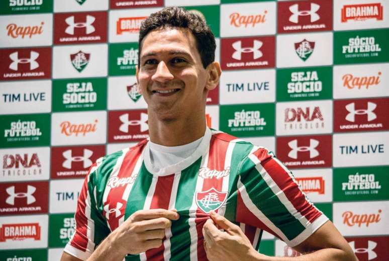 Ganso foi apresentado no Fluminense (Foto: Rener Pinheiro/MoWA Press)