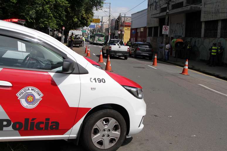 Viatura da Polícia Militar de São Paulo