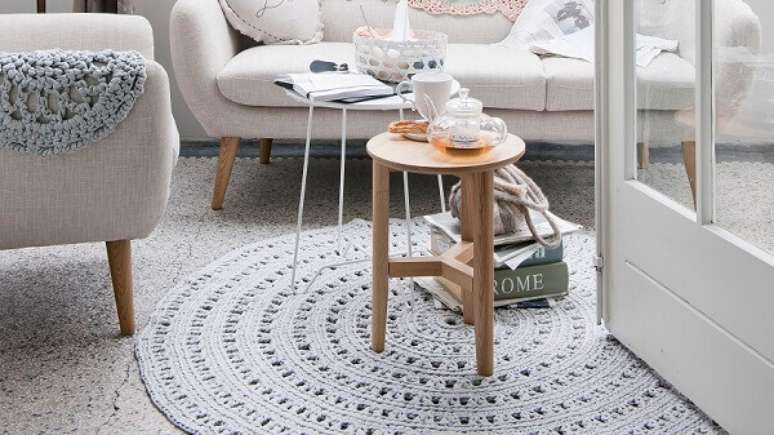 110. Os tapetes de barbante levam beleza e sofistica&ccedil;&atilde;o ao ambiente. Fonte: Westwing