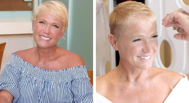 Antes e depois da Xuxa (Fotos: @xuxamenegheloficial/Instagram/Reprodução)