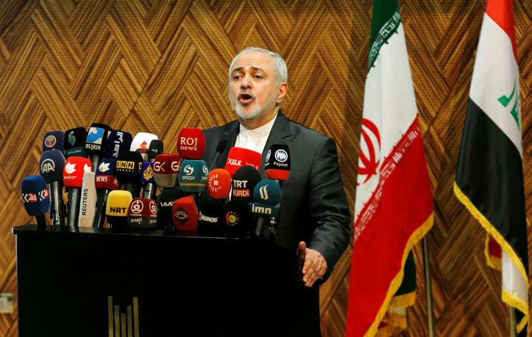 Ministro de Rela&ccedil;&otilde;es Exteriores do Ir&atilde;, Mohammad Javad Zarif
15/01/2019
REUTERS/Ako Rasheed