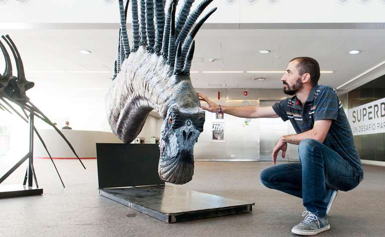 '&Eacute; um animal completamente desconhecido, que tinha caracter&iacute;sticas &uacute;nicas e que n&oacute;s tentamos interpretar, entender', diz pesquisador