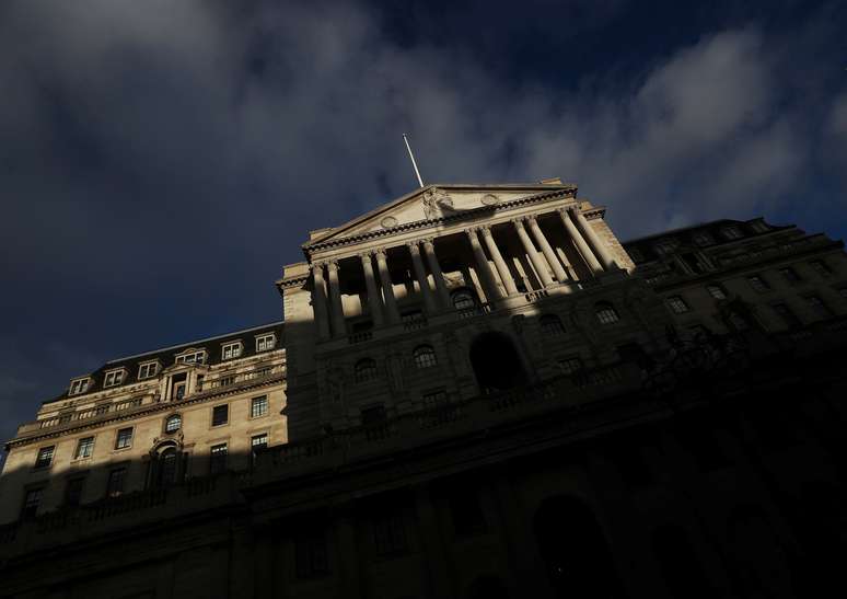 Prédio do Banco Central da Inglaterra, em Londres
07/02/2019
REUTERS/Hannah McKay