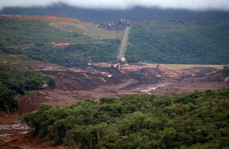 Barragem a montante da Vale se rompeu em Brumadinho, MG
26/01/2019
REUTERS/Adriano Machado