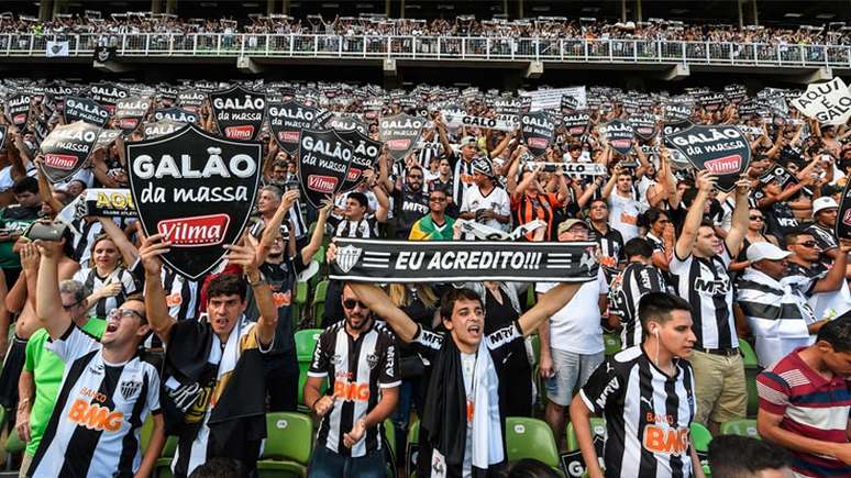 Torcida do Galo vai lotar o Independência contra os uruguaios, na próxima terça-feira- (Foto: Fred Magno/Agencia i7/LANCE!Press)