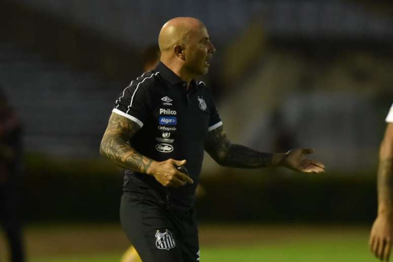 Técnico argentino evitou responder Paulo Henrique Ganso (Foto: Divulgação/Santos)