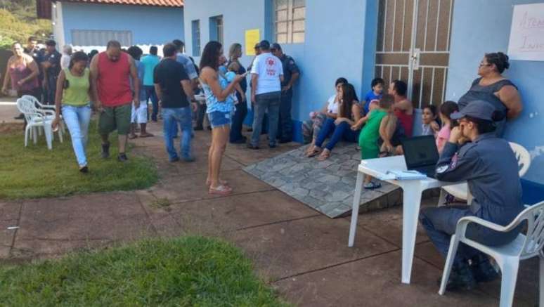 Cadastro de moradores que foram retirados do bairro de Pinheiros, em Itatiaiuçu (MG)