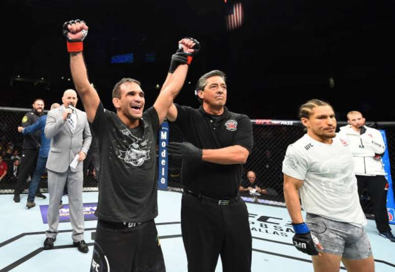 Faixa-preta de Jiu-Jitsu, Rani Yahya vai em busca da quarta vitória consecutiva no UFC (Foto: Getty Images)