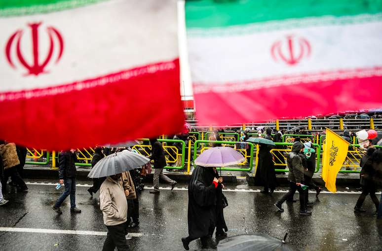 Cerimônia de comemoraçào do 40º aniversário da Revolução Islâmica do Irã
11/02/2019 Vahid Ahmadi/Tasnim News Agency/via REUTERS