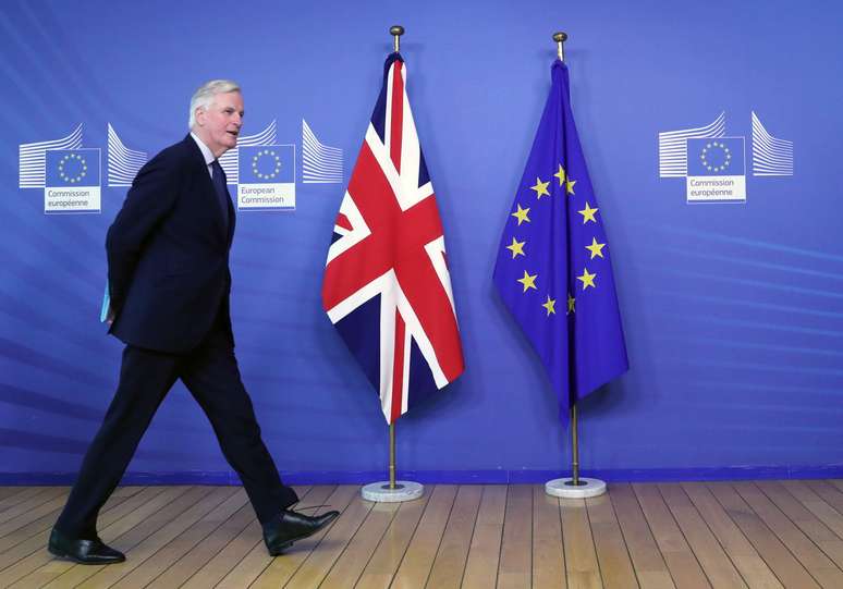 Negociador da UE para o Brexit, Michel Barnier
07/02/2019
REUTERS/Yves Herman