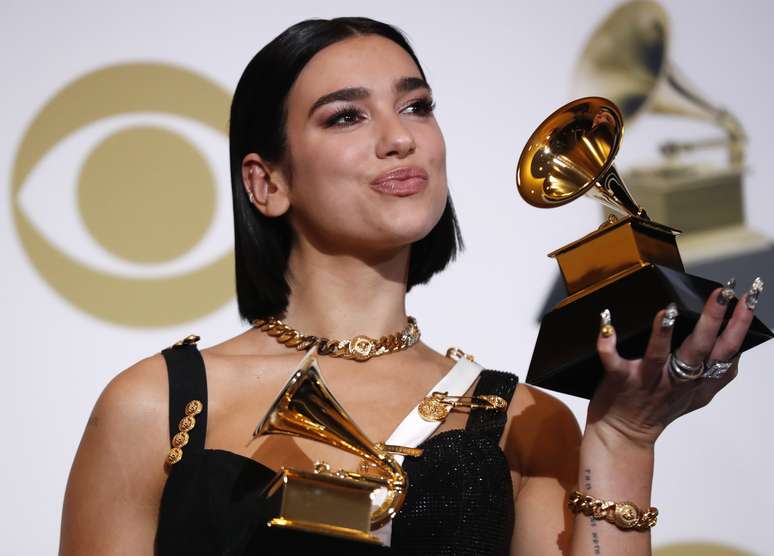 Dua Lipa foi a Artista Revelação no Grammy Awards de 2019