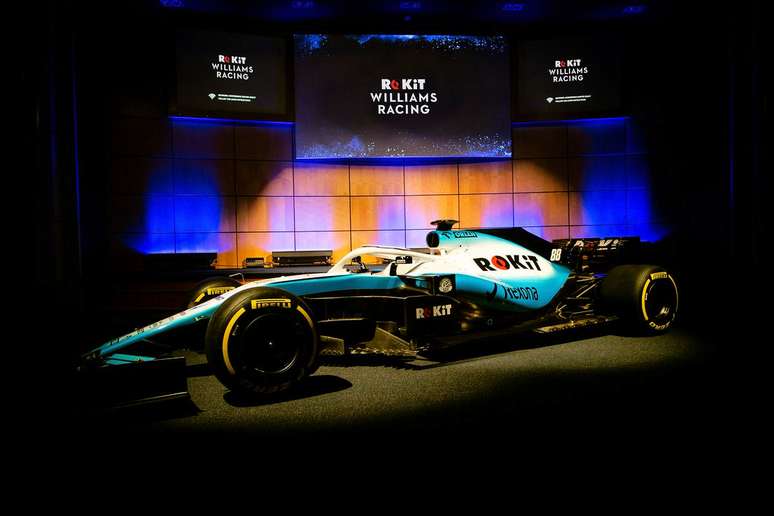 Williams apresenta o FW42 com pintura azul degradê e novo patrocinador
