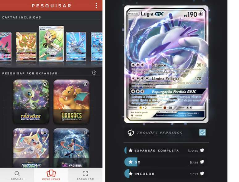 Abrindo cartas de Pokemon dos EUA com o Marcos