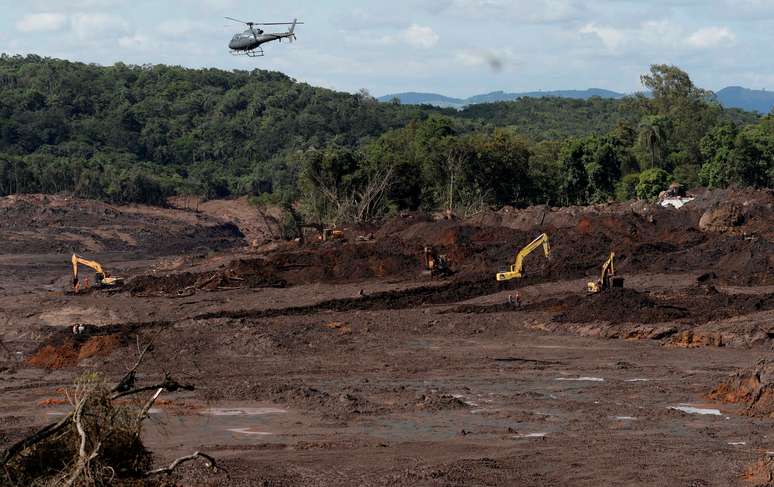 Brumadinho após rompimento da barragem (10/2/2019) - REUTERS/Washington Alves