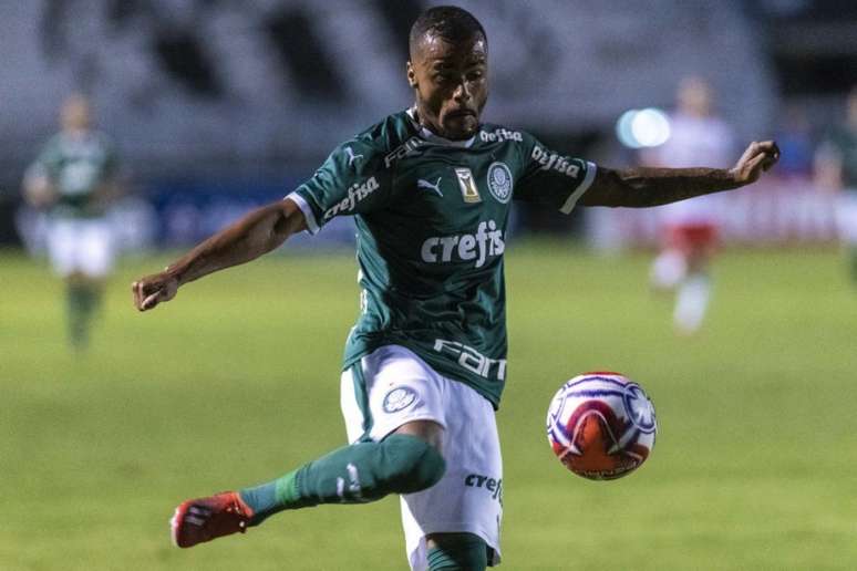 Felipe Pires teve boa atuação contra o Bragantino (Foto: Richard Callis/Fotoarena/Lancepress!)