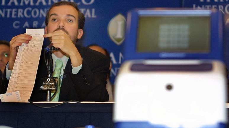 A Smartmatic, fabricante das urnas de vota&ccedil;&atilde;o, informou que seus dados n&atilde;o coincidiam com os anunciados pelo governo na elei&ccedil;&atilde;o para a Assembleia Constituinte