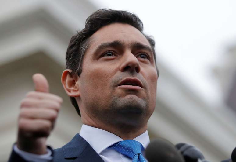 Carlos Vecchio ap&oacute;s reuni&atilde;o na Casa Branca
29/01/2019 REUTERS/Jim Young 