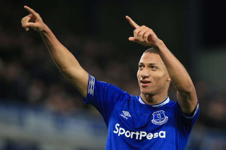 Richarlison é um dos destaques do Everton (Foto: AFP)