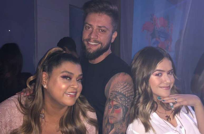 Preta Gil, Rodrigo Godoy e Maisa Silva.