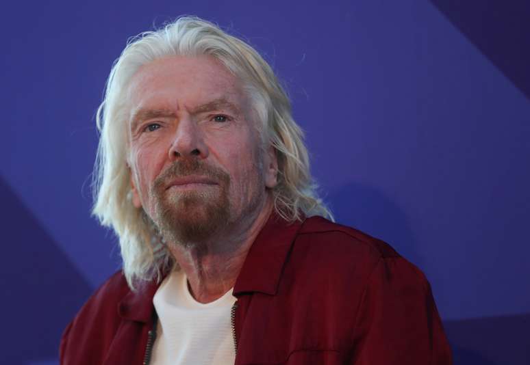 Richard Branson durante entrevista coletiva em Nova York
14/02/2019 REUTERS/Shannon Stapleton