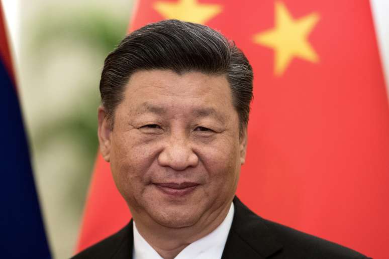 O presidente chinês, Xi Jinping, no Grande Salão do Povo em Pequim, na China
02/09/2018
Nicolas Asfouri/Pool via REUTERS 