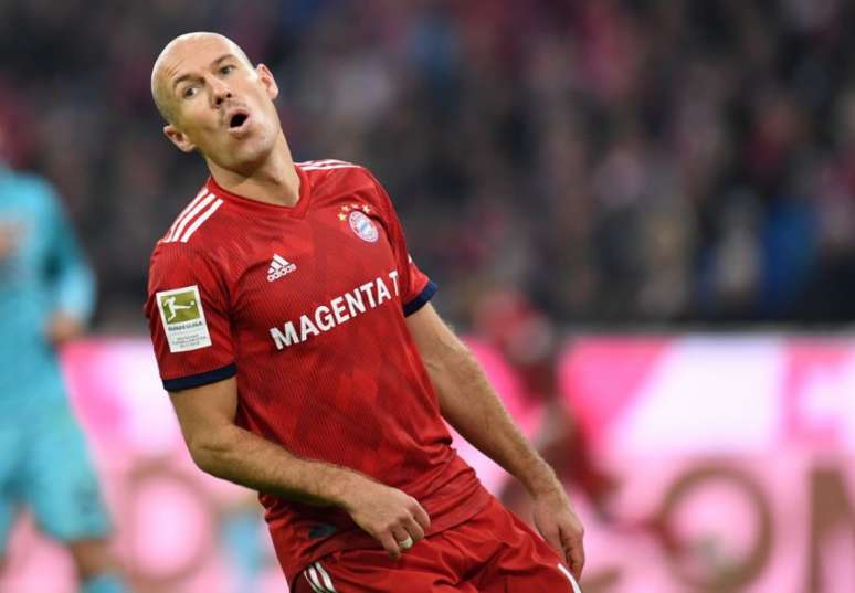 Robben não entra em campo desde 27 de novembro de 2018 (Foto: Christof Stache/AFP)
