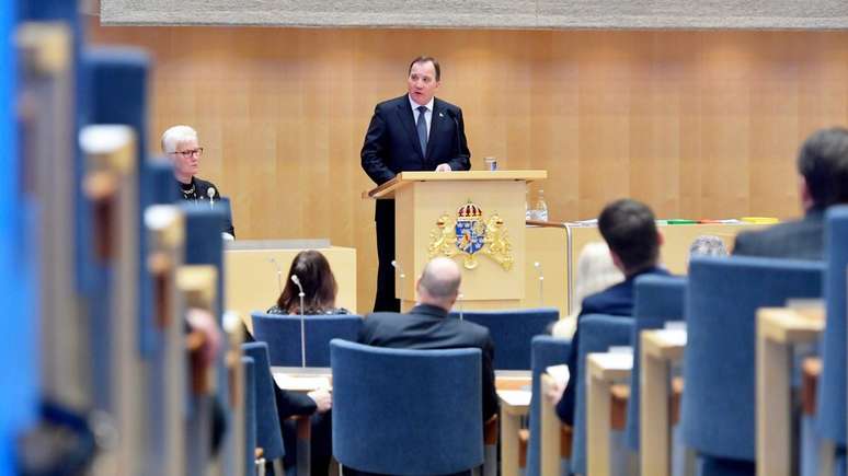 O único político com direito a carro na Suécia é o primeiro-ministro, hoje Stefan Lofven