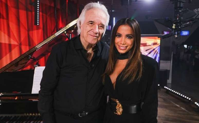 João Carlos Martins e Anitta.