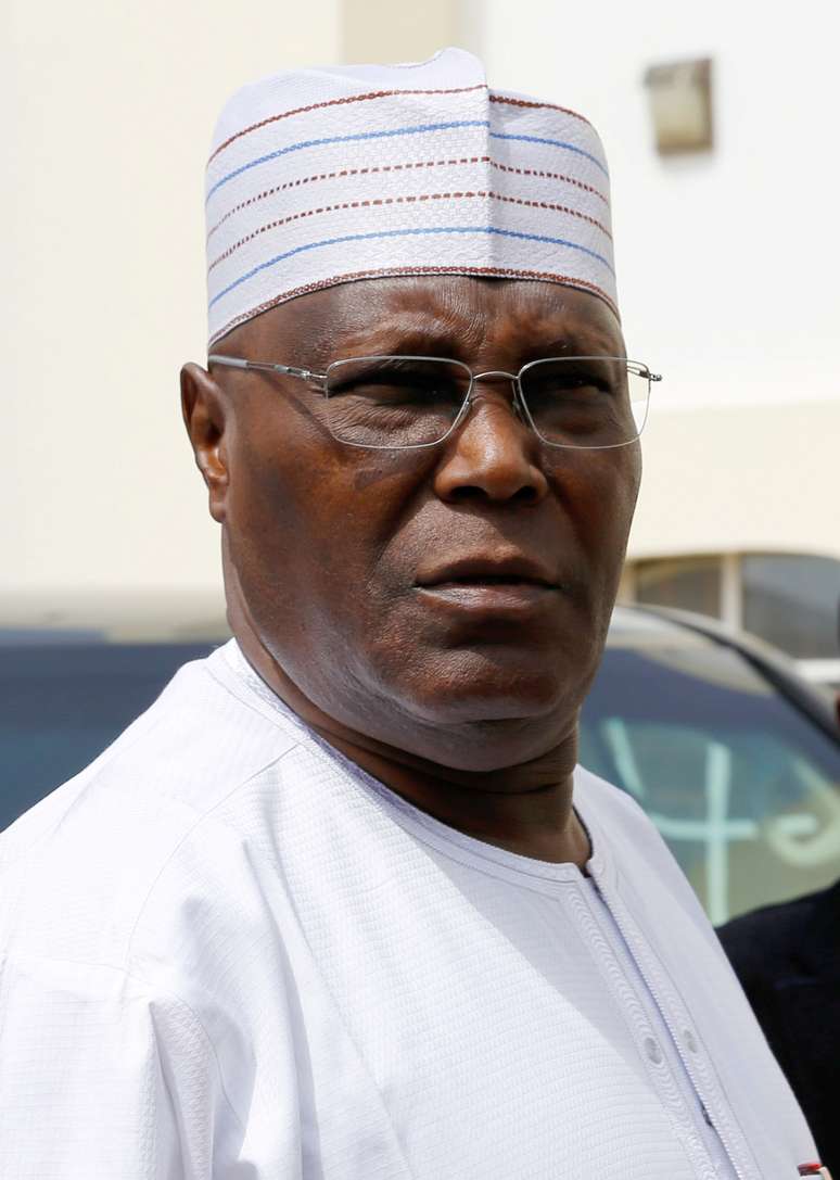 Líder da oposição na Nigéria, Atiku Abubakar. 16/2/2019. REUTERS/Nyancho NwaNri