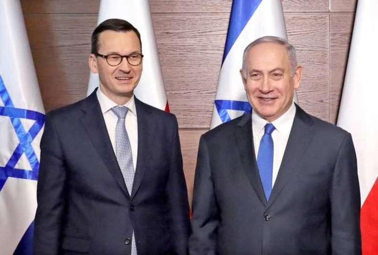 Mateusz Morawieck e Benjamin Netanyahu