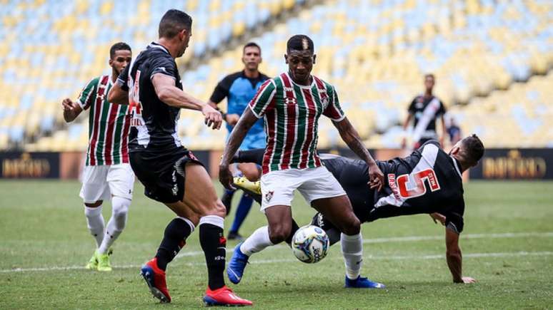 Yony Gonzalez foi um dos destaques do Fluminense na Taça Guanabara (Foto: LUCAS MERÇON / FLUMINENSE F.C.)