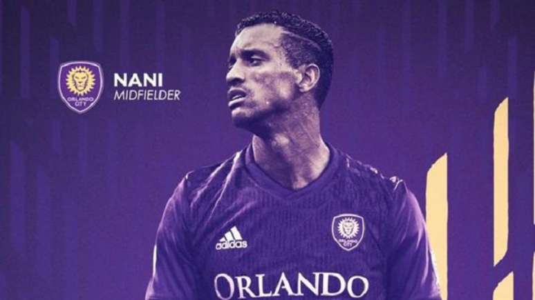 Nani foi anunciado nesta segunda-feira pelo Orlando City (Foto: Divulgação)
