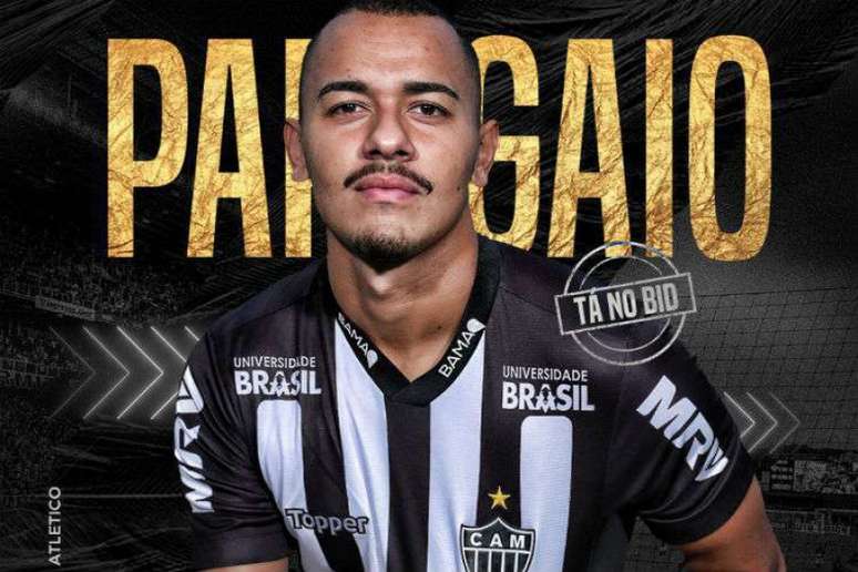 Papagaio fica no Galo até o fim de 209, emprestado pelo Palmeiras-Divulgação/Atlético-MG