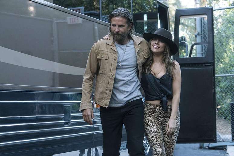 Bradley Cooper e Lady Gaga em &#039;Nasce uma estrela&#039; (2018)
