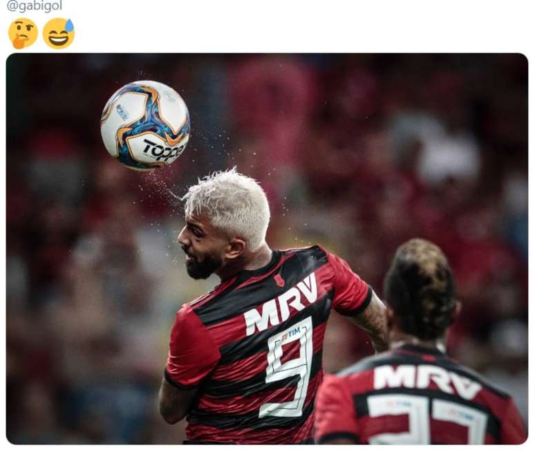 Gabriel Barbosa ainda não conseguiu marcar pelo Flamengo