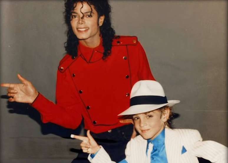 Imagem contida no documentário 'Leaving Neverland', com acusações de pedofilia a Michael Jackson.