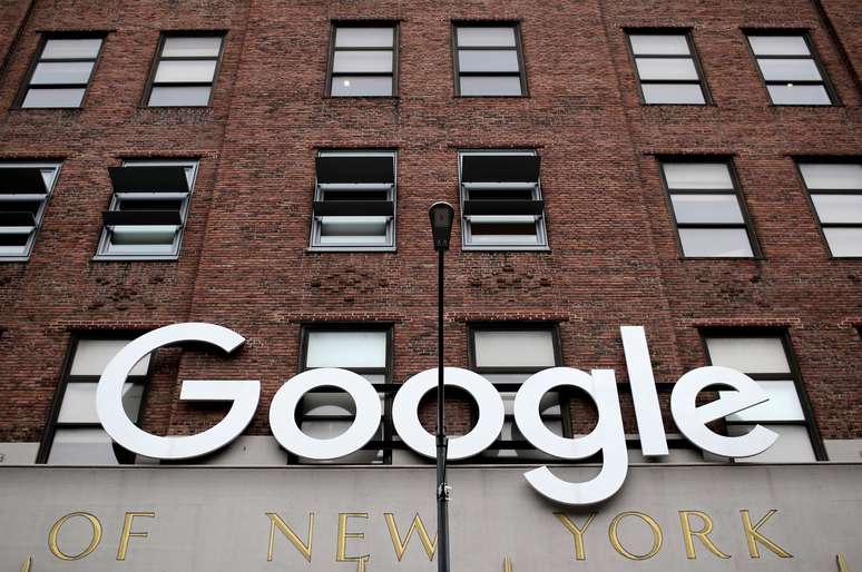 Fachada do escritório do Google em Nova York. 18/1/2019. REUTERS/Mike Segar 