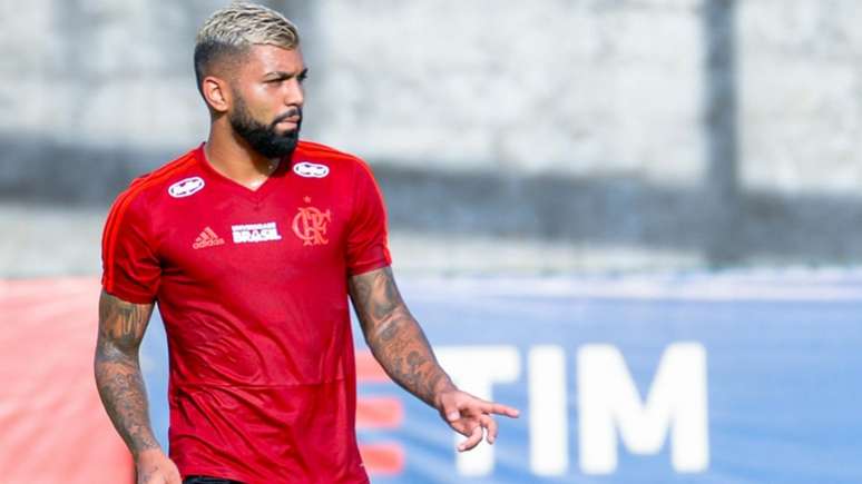 Gabriel Barbosa está emprestado pela Internazionale até o fim desta temporada (Foto: Marcelo Cortes/Flamengo)